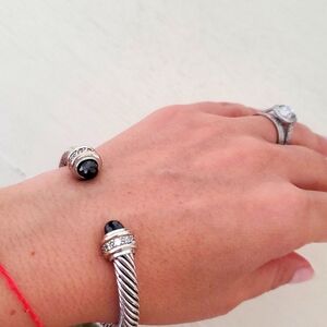 6 mm thick caff cable bracelet
